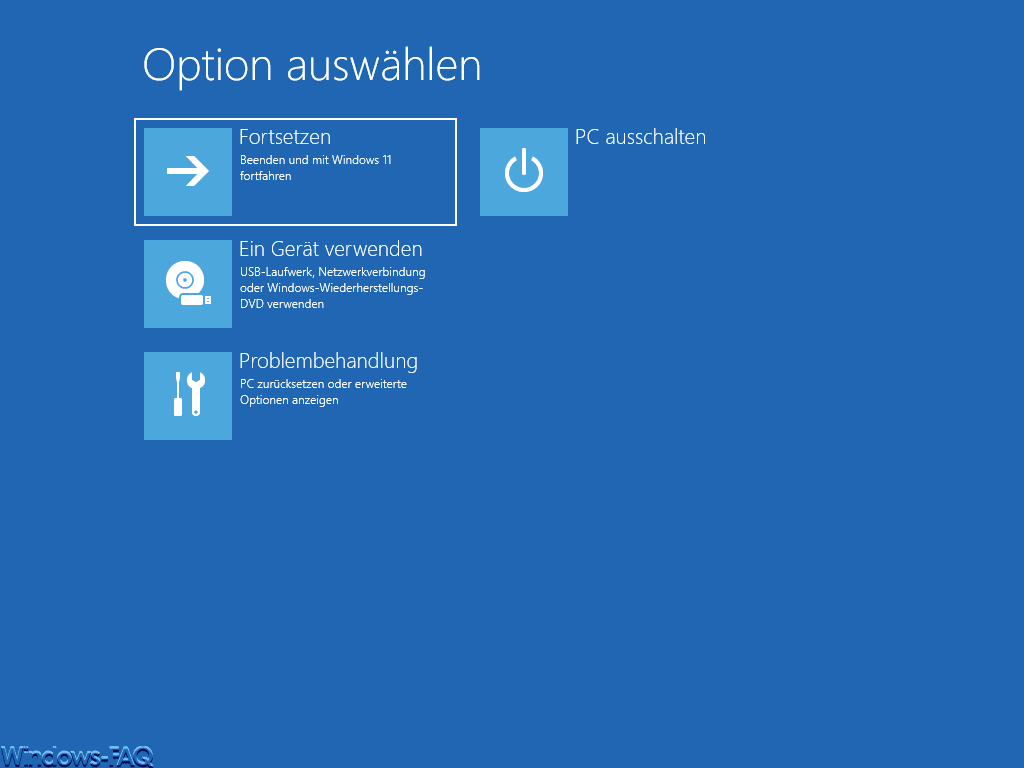 Windows 11 abgesicherter Modus