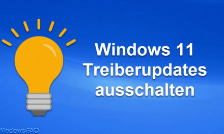 Windows 11 Treiberupdates ausschalten