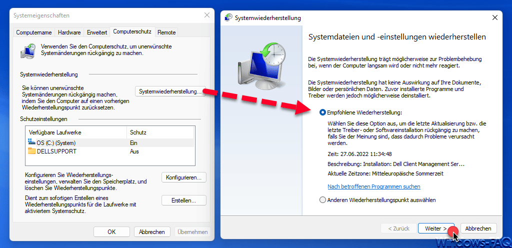 Windows Systemwiederherstellung 0xC000021A
