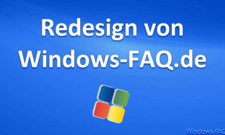 Redesign von Windows-FAQ.de