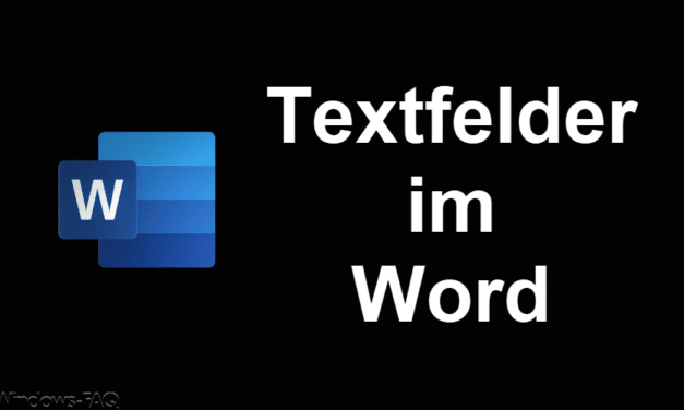 Word Textfeld einfügen