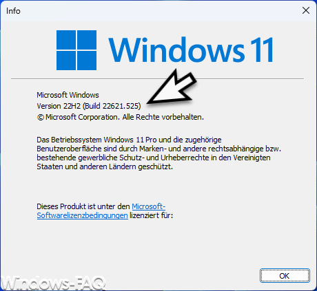 Windows 11 22H2 Build 22621.525