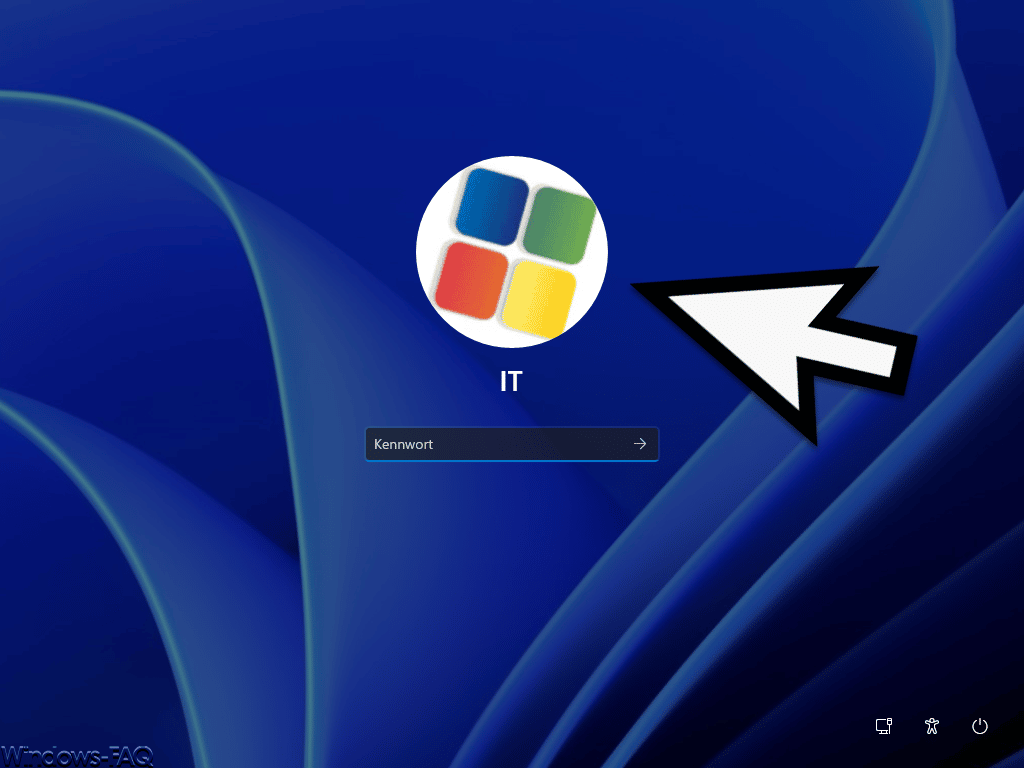 Windows 11 Bild bzw. Foto bei Anmeldung