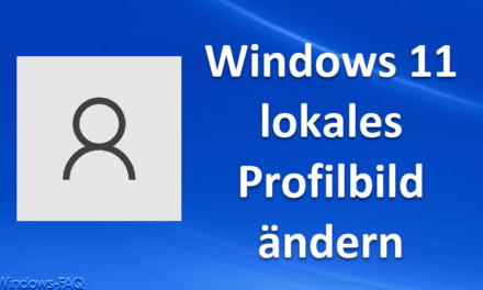 Windows 11 lokales Konto Bild ändern