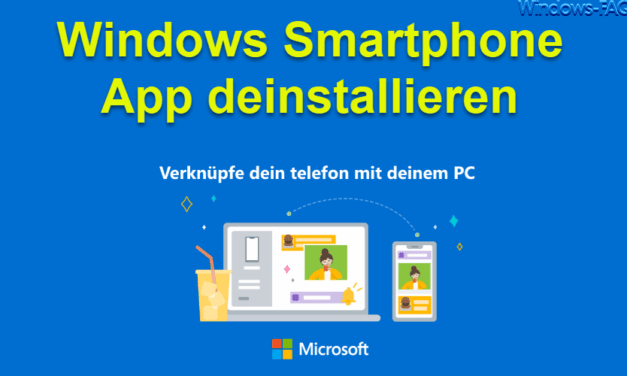 Windows Smartphone App deinstallieren