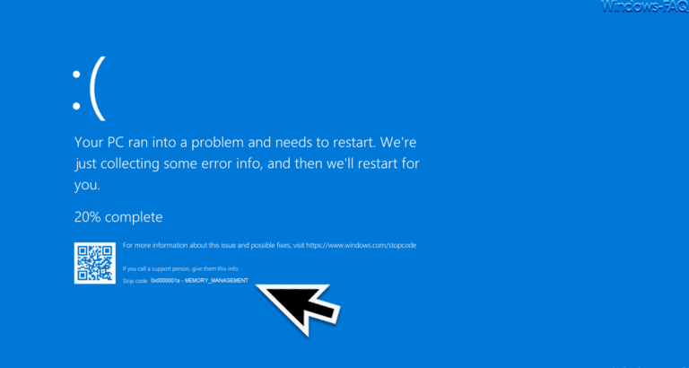 0x0000001a BlueScreen Error MEMORY_MANAGEMENT - Windows FAQ