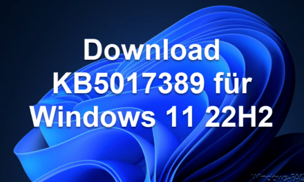 Download KB5017389 für Windows 11 22H2
