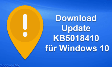 Download Update KB5018410 für Windows 10