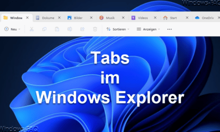 Tabs im Windows Explorer