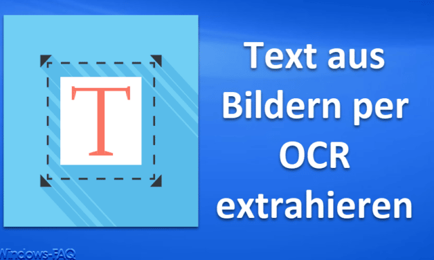Text aus Bildern per OCR extrahieren