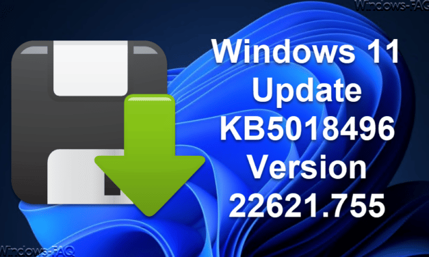 Windows 11 Update KB5018496 Version 22621.755