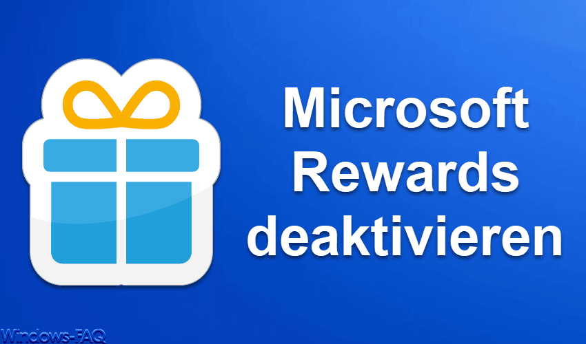 Microsoft Rewards deaktivieren