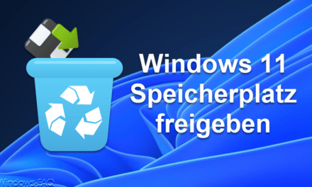 Windows 11 Speicherplatz freigeben