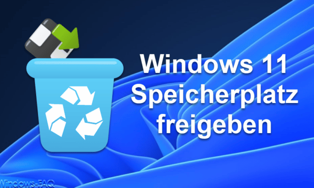 Windows 11 Speicherplatz freigeben