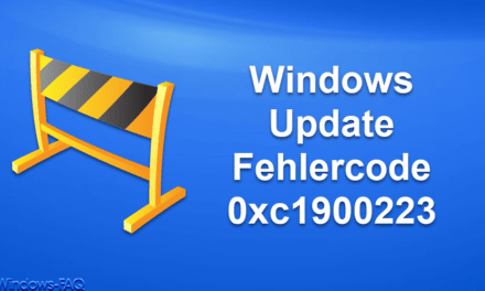 Windows Update Fehlercode 0xc1900223