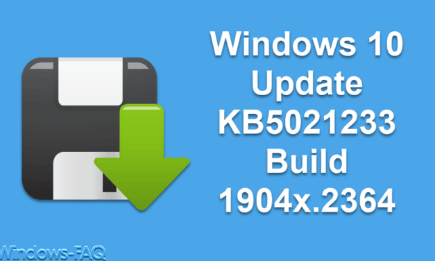 Windows 10 Update KB5021233 Build 1904x.2364