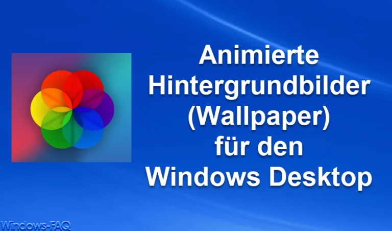 Windows animierte Hintergrundbilder