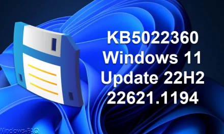 KB5022360 Windows 11 Update 22H2 22621.1194