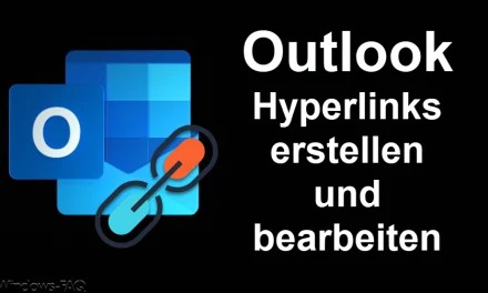 Outlook Hyperlink erstellen
