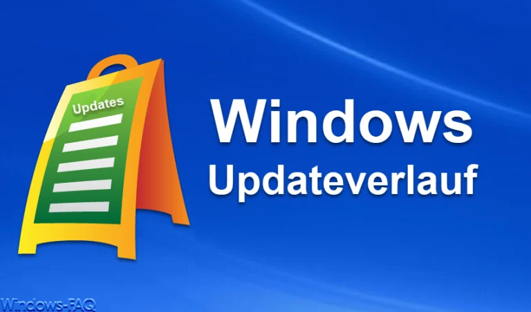 Windows Updateverlauf