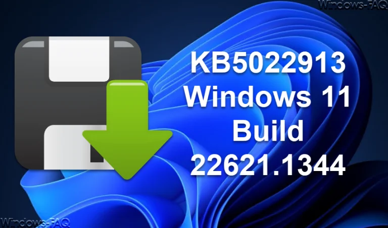Update KB5022913 für Windows 11 Build 22621.1344
