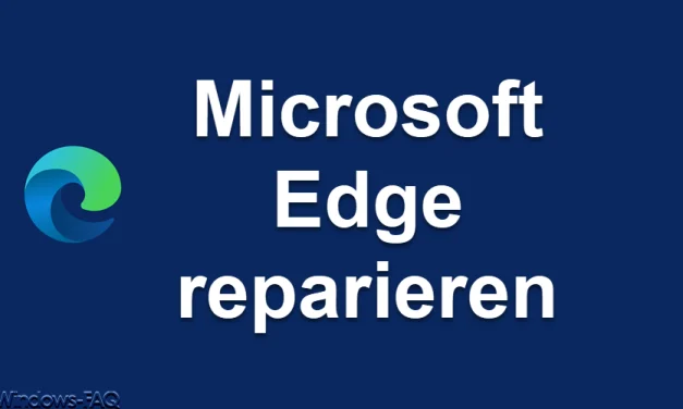 Microsoft Edge reparieren