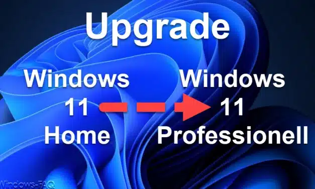 Windows 11 Home auf Pro Upgrade