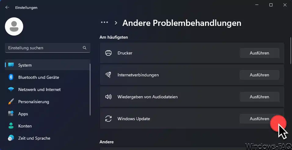 Windows Update Problembehandlung 0x80071160