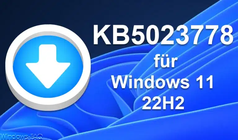 KB5023778 Download für Windows 11 22H2