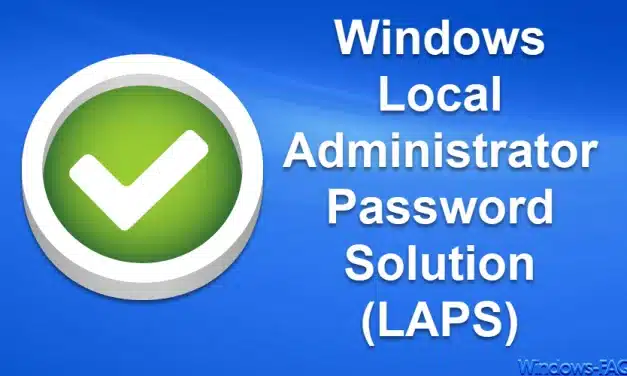 Was ist Windows LAPS?