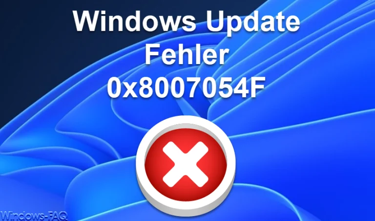 Windows Update Fehler 0x8007054F