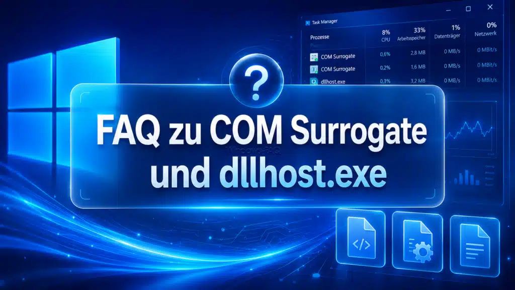 FAQ zu COM Surrogate und dllhost.exe
