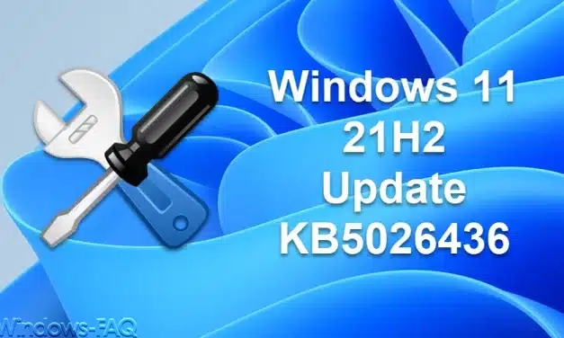 Update KB5026436 für Windows 11 21H2 22000.2003