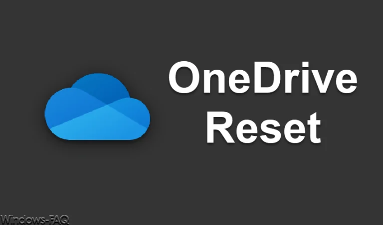 OneDrive Reset
