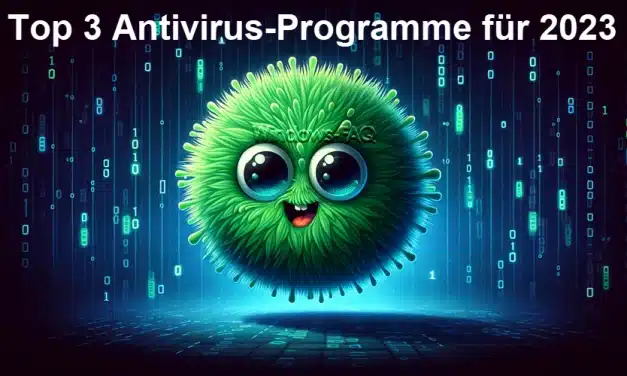 Top 3 Antivirus-Programme für 2023