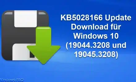 KB5028166 Update Download für Windows 10 (19044.3208 und 19045.3208)