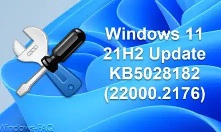 Windows 11 21H2 Update KB5028182 (22000.2176)