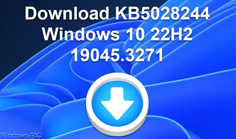 Download KB5028244 Windows 10 22H2 19045.3271