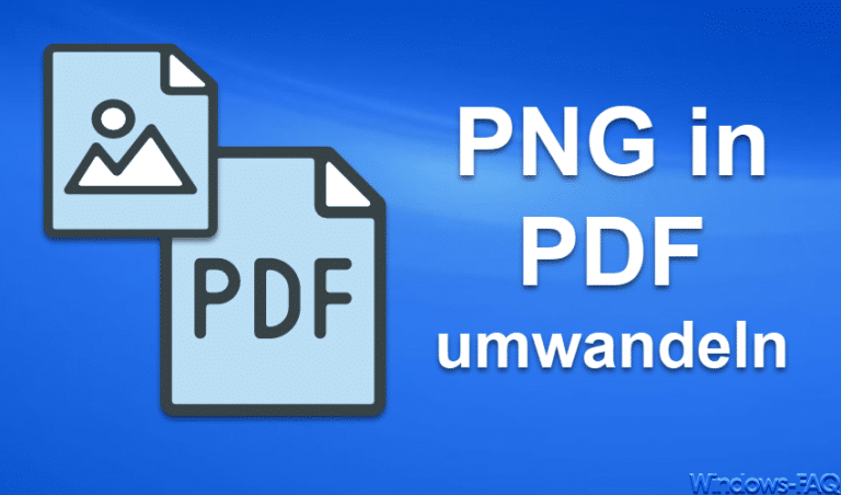 PNG in PDF umwandeln