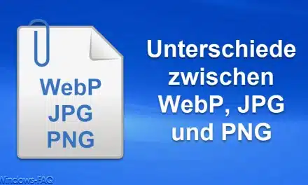 Unterschiede zwischen WebP, JPG und PNG