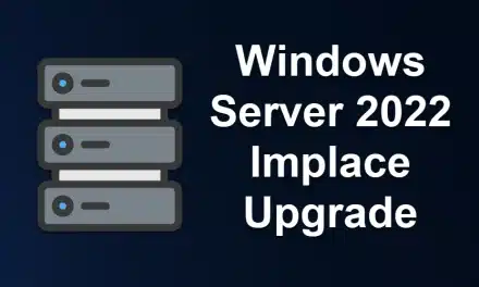 Windows Server 2022 Implace Upgrade