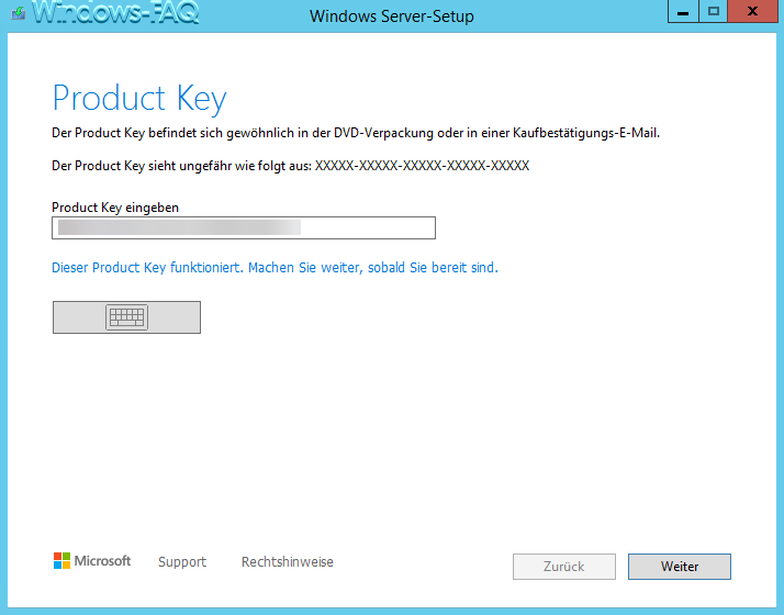 Der Aktivierungsserver Hat Festgestellt Dass Der Product Key Blockiert Ist www.windows-faq.de
