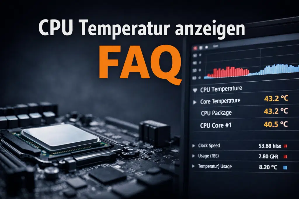 CPU Temperatur anzeigen FAQ