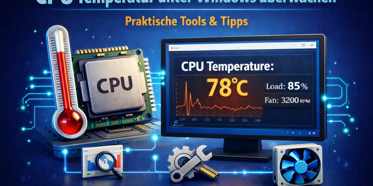 CPU Temperatur anzeigen unter Windows: Tools und Tipps