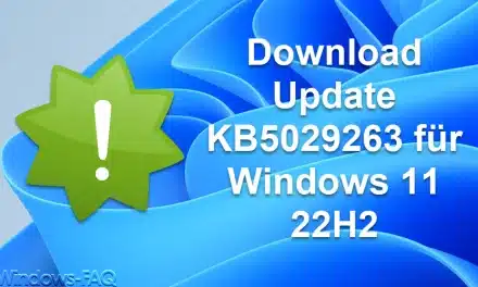 Download Update KB5029263 für Windows 11 22H2