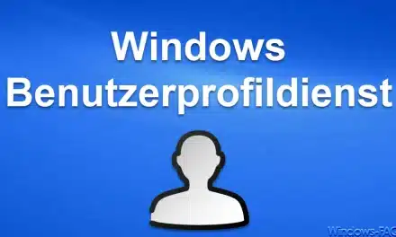Windows Benutzerprofildienst