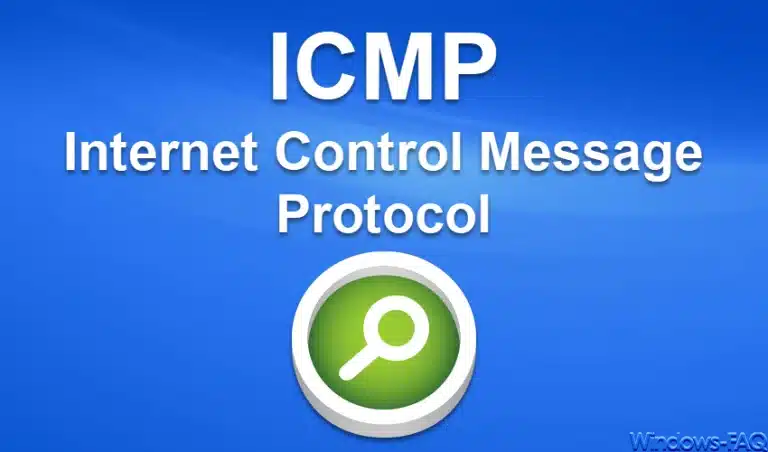 ICMP – Das Internet Control Message Protocol