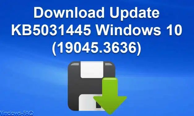 Download Update KB5031445 Windows 10 (19045.3636)