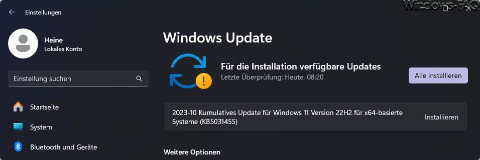 Windows 11 Update KB5031455