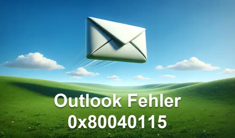 Outlook Fehler 0x80040115